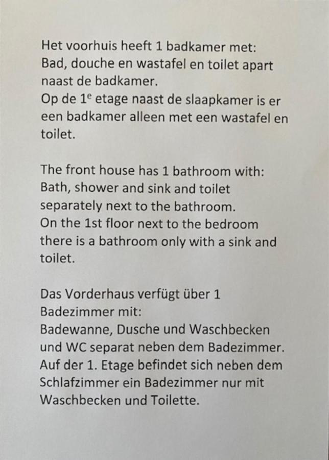 Vakantiehuis Het Voorhuis Op Landgoed Koepeltjesplaats Gaast Exterior foto